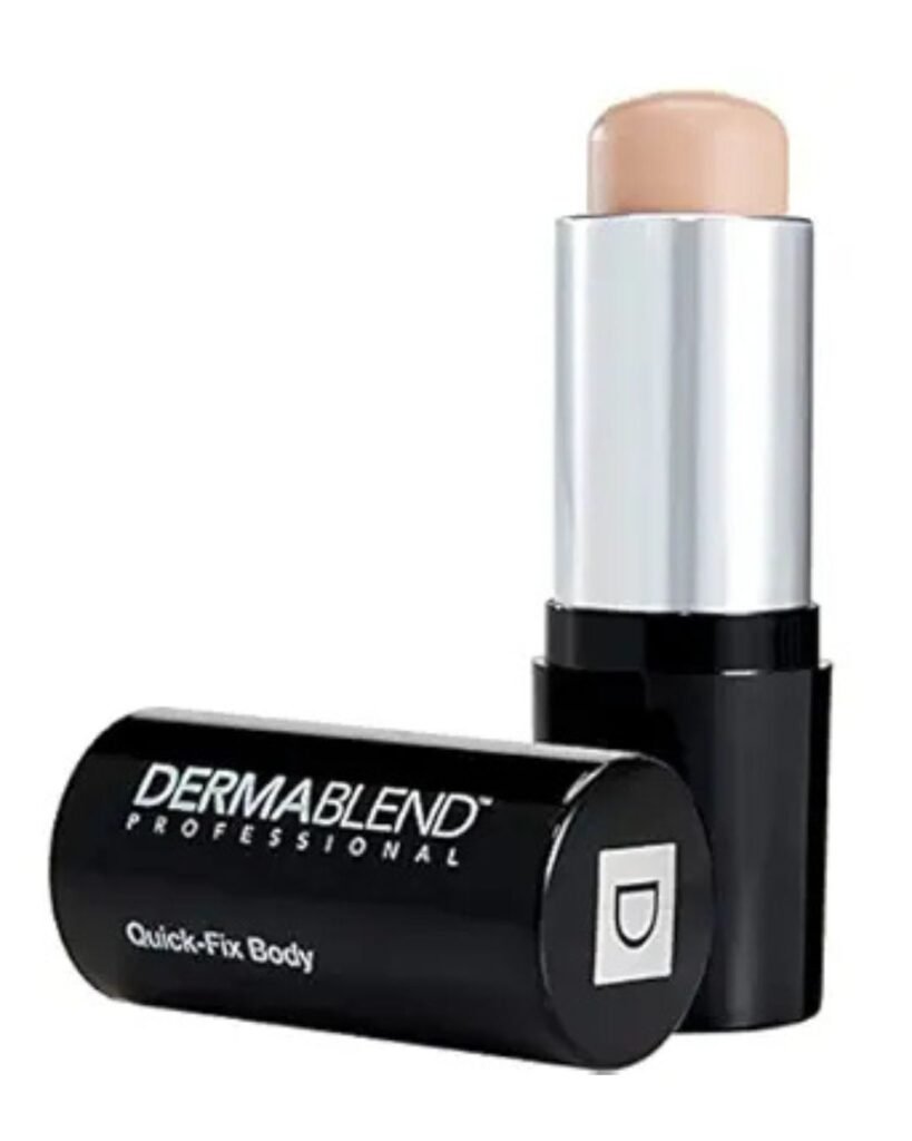 Dermablend Quick-Fix Body Makeup Stick – full coverage concealer for tattoo touch-ups and spot correction