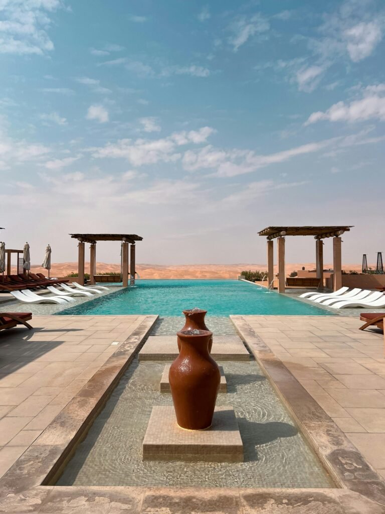 Desert Spa Resort in Phoenix with Pool and Mountain Views