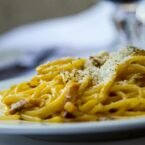 shallow focus photo of pasta