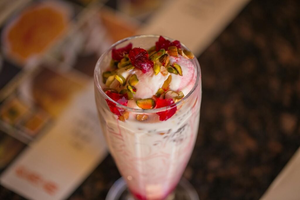 persian cold dessert falooda