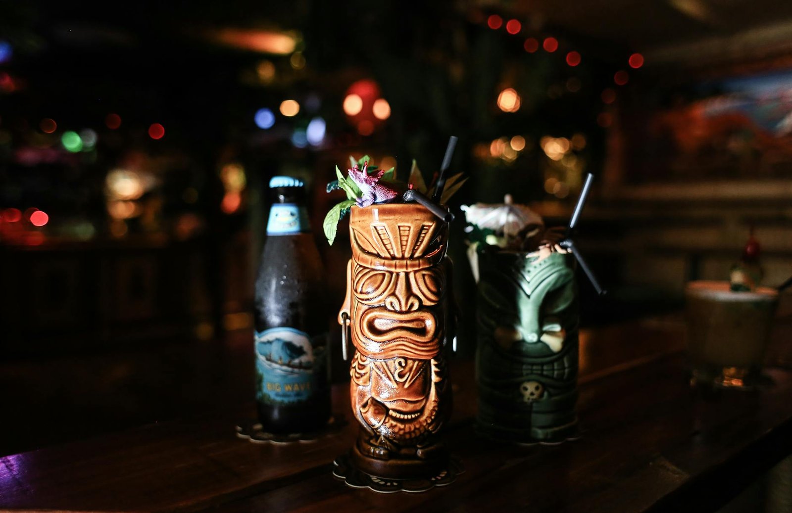 cocktail drinks in ceramic mug
