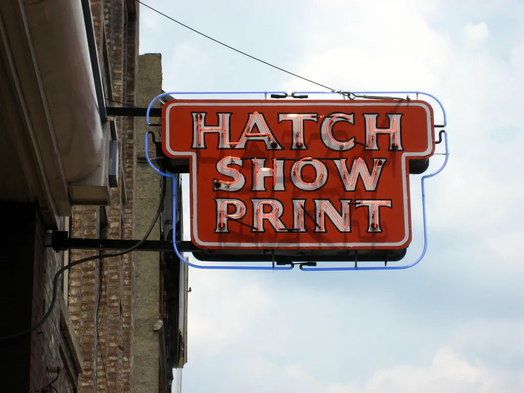 Hatch Show Print in Nashville