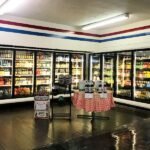 Refrigerated aisles filled with craft sodas at Galco's Soda Pop Stop in Los Angeles