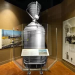 Phoebus nuclear rocket engine from Project Rover on display at the Atomic Museum Las Vegas.